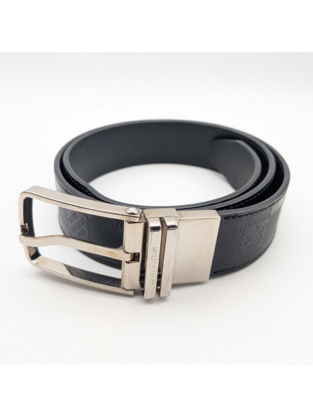 Louis Vuitton Boston Belt Damier Infini Black Reversible
